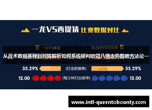 从战术数据赛程到对阵解析如何系统研判欧冠八强走势前瞻方法论一 从战术数据赛程到对阵解析如何系统研判欧冠八强走势前瞻方法论一
